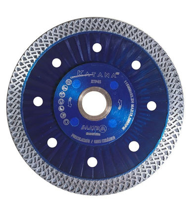 Imagen de DISCO DE CORTE TURBO MESH 4 1/2" EXTRA DELGADO (PORCELANA) SERIE KATANA PRO